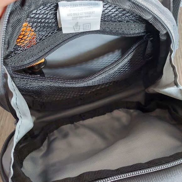 Outdoor Products Essential 2 Ltr Waist Bag Fanny Pack, Gray, Unisex, Polyester - Picture 4 of 9